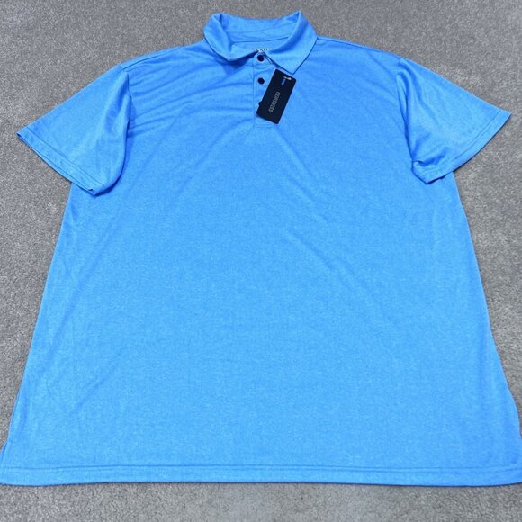 Cossniss Polo Men’s Blue Short Sleeve Size 2XL NWT - Picture 7 of 11